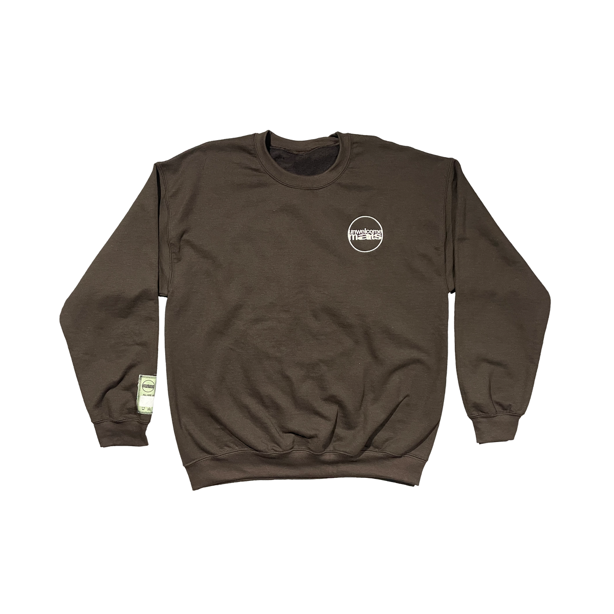 BROWN CREWNECK LARGE