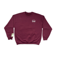 BURGUNDY CREWNECK X-LARGE