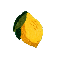 LEMON MINI RUG