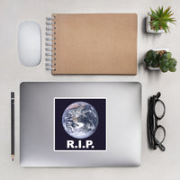 RIP EARTH STICKER